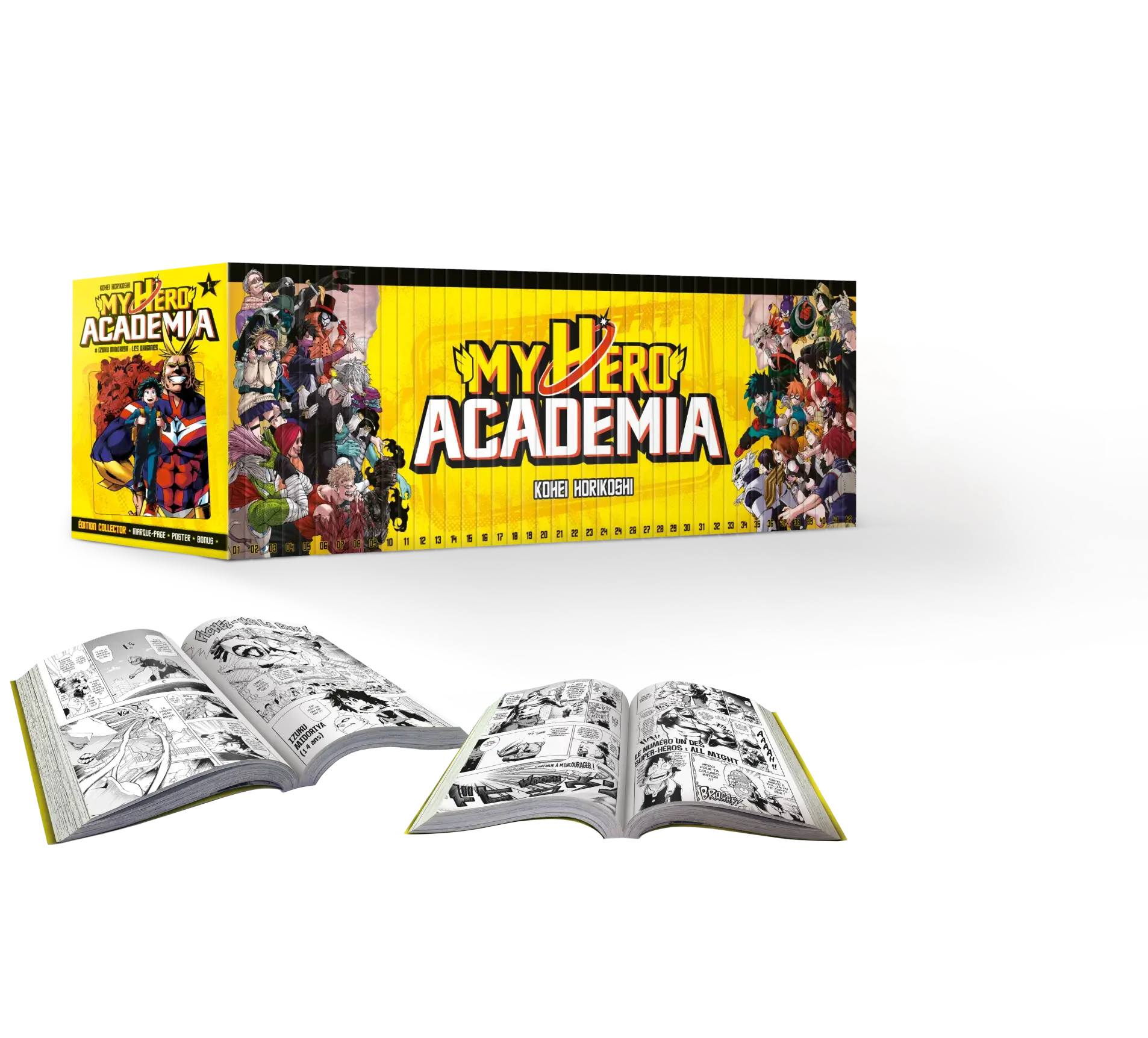 L'intégrale du manga My hero academia